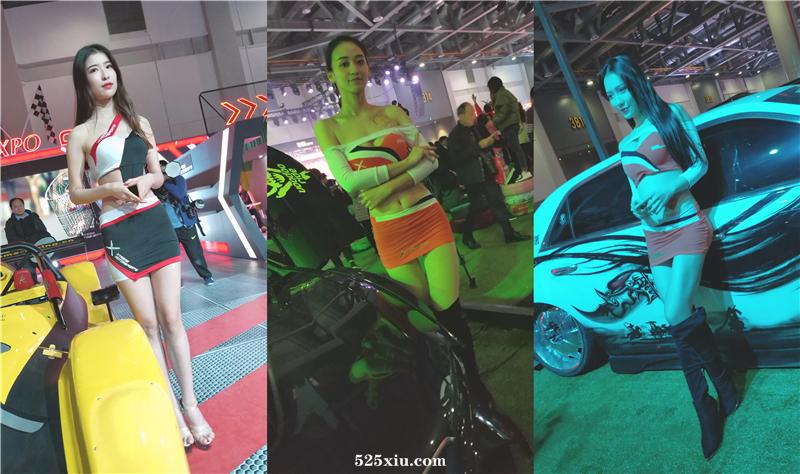 【4K】美女车模在不同的灯光下展示着不同的魅力!
